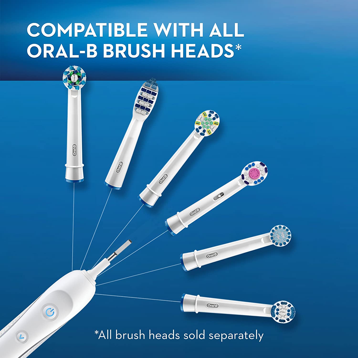 ORAL-B PRO 5000 SMARTSERIES POWER RECHARGEABLE ELECTRIC TOOTHBRUSH