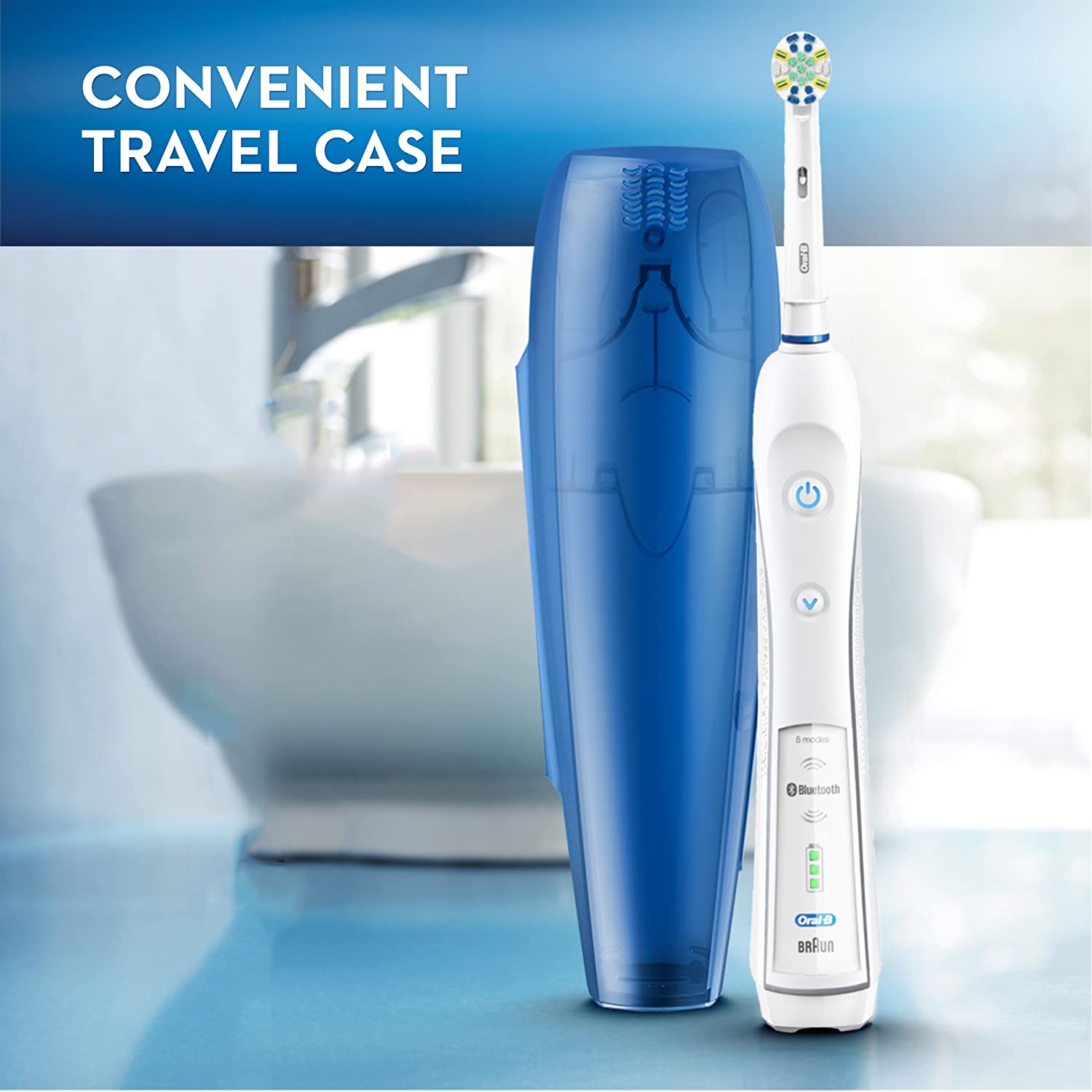 ORAL-B PRO 5000 SMARTSERIES POWER RECHARGEABLE ELECTRIC TOOTHBRUSH