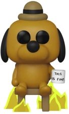 FUNKO POP! THIS IS FINE DOG VINYL FIGURE