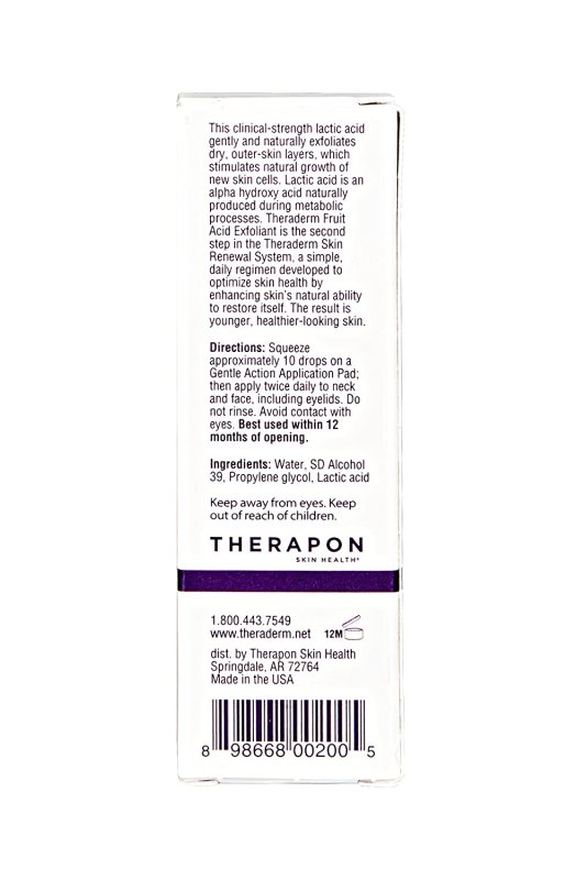 THERADERM FRUIT ACID EXFOLIANT - 60 ML