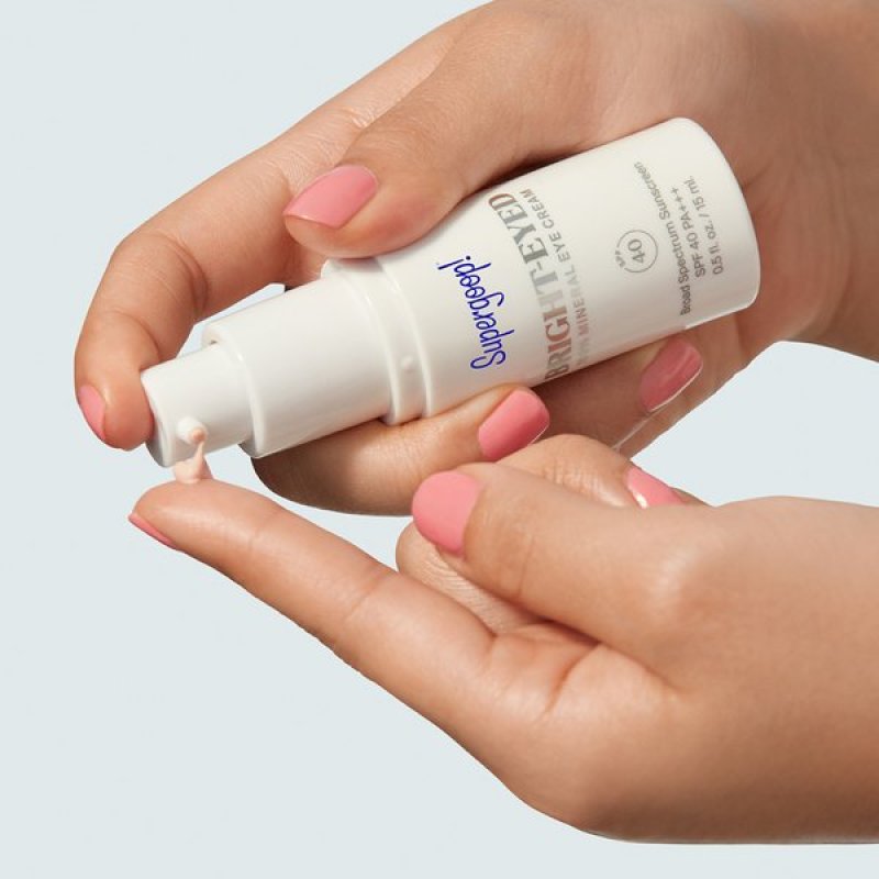 SUPERGOOP BRIGHT-EYED 100% MINERAL EYE CREAM SPF 40 - 15 ML