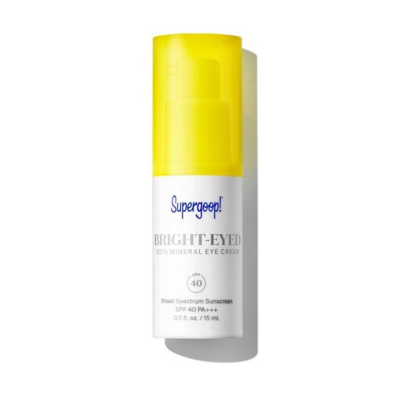 SUPERGOOP BRIGHT-EYED 100% MINERAL EYE CREAM SPF 40 - 15 ML