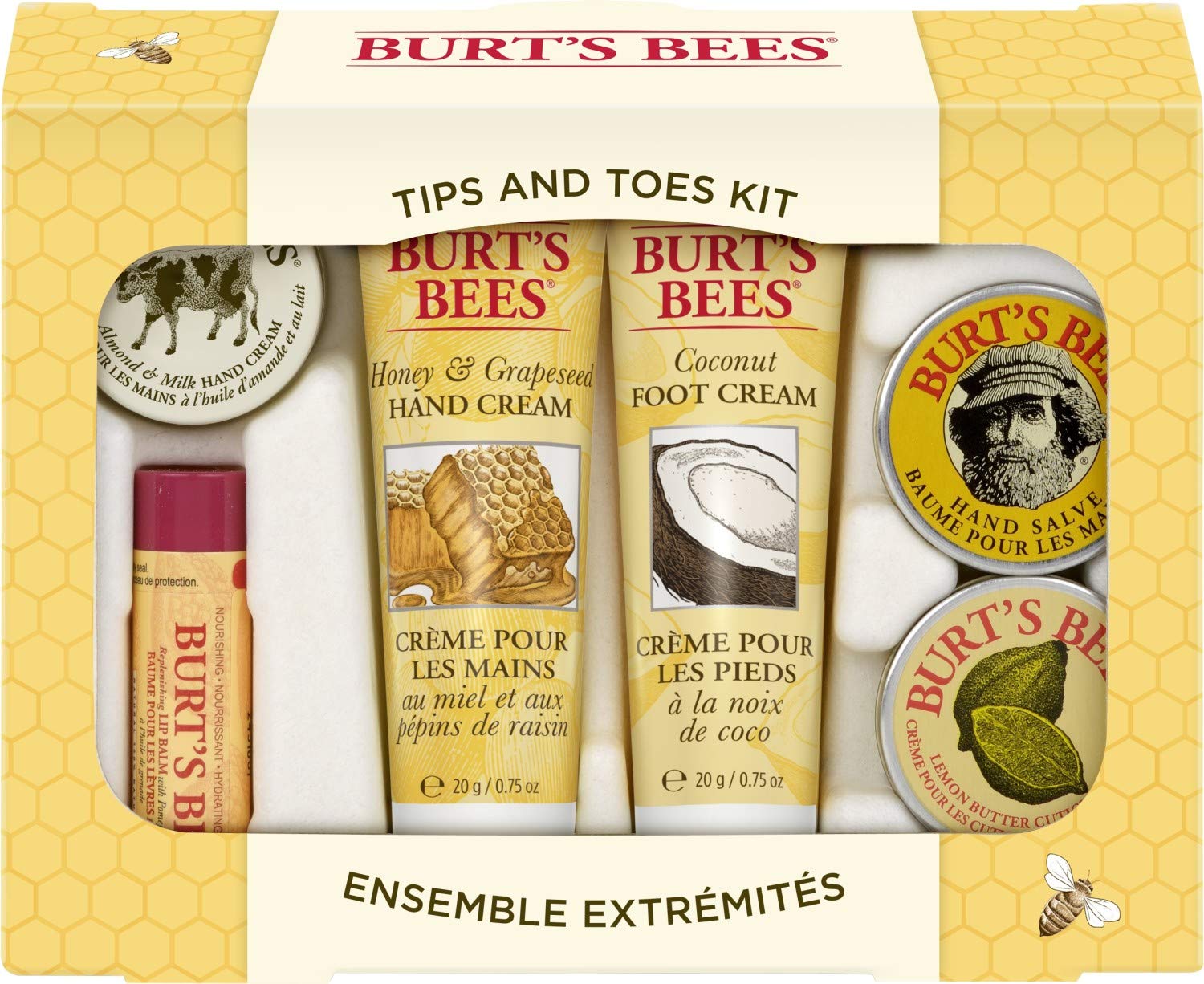 BURTS BEES GIFT SET - 6 PRODUCTS