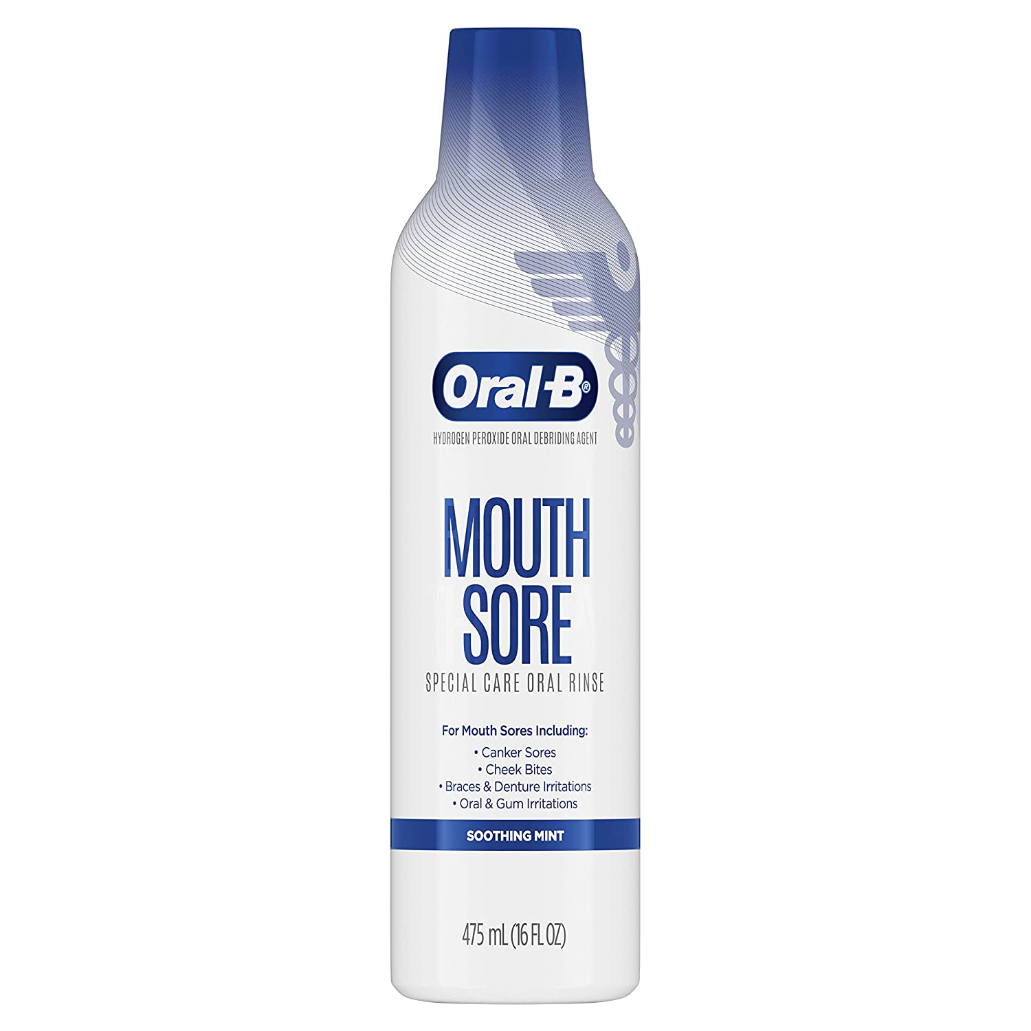 ORAL-B MOUTH SORE MOUTHWASH - 475 ML