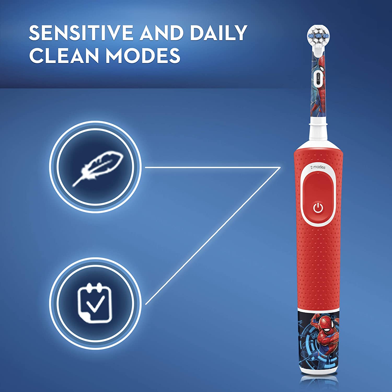 ORAL-B KIDS ELECTRIC TOOTHBRUSH SPIDERMAN