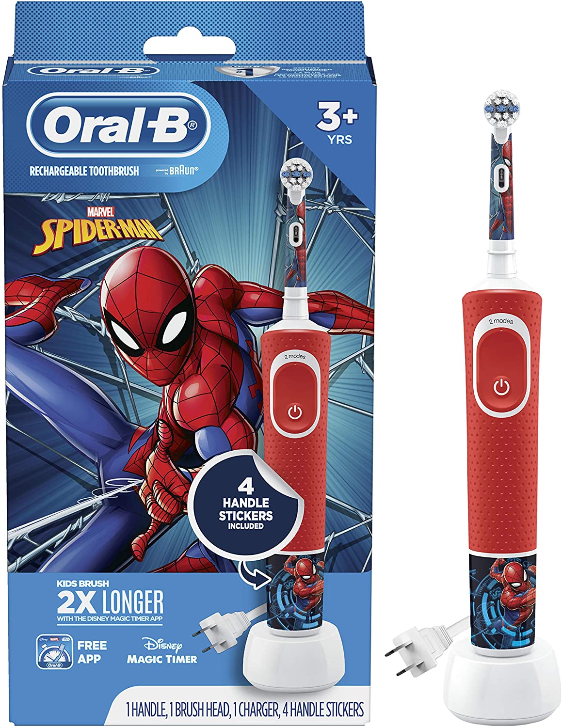 ORAL-B KIDS ELECTRIC TOOTHBRUSH SPIDERMAN