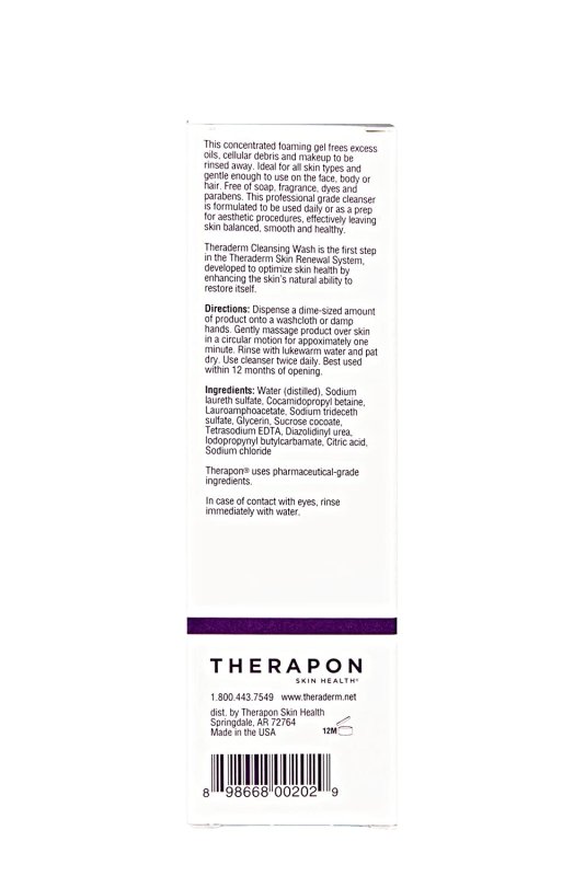 THERADERM CLEANSING WASH - 16 OZ