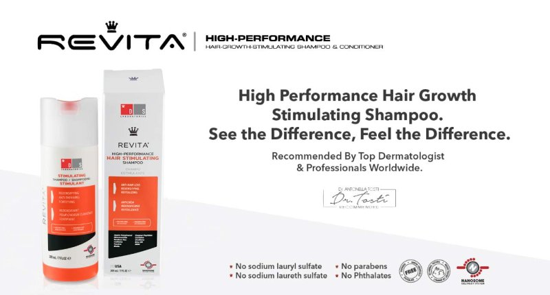 REVITA CAFFEINE BIOTIN HAIR GROWTH SHAMPOO SET