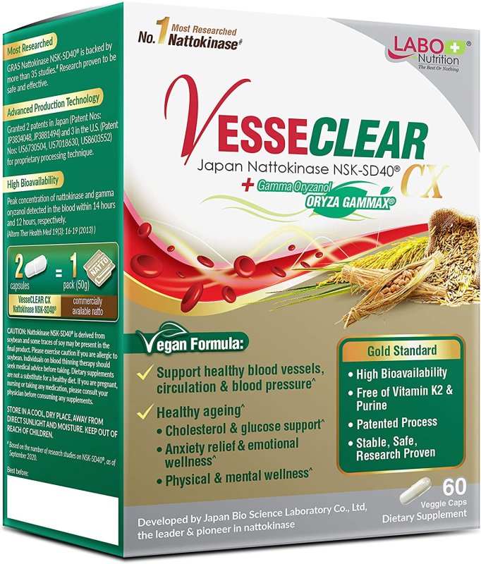 LABO NUTRITION VESSECLEAR - 60 TABLET
