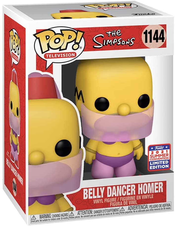 FUNKO POP! THE SIMPSONS BELLY DANCER HOMER