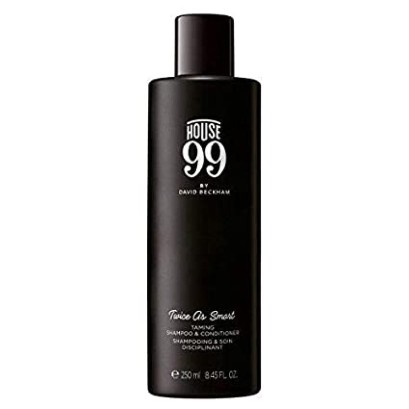 HOUSE 99 BY DAVID BECKHAM TWICE AS SMART TAMING SHAMPOO & CONDITIONER -  250 ML