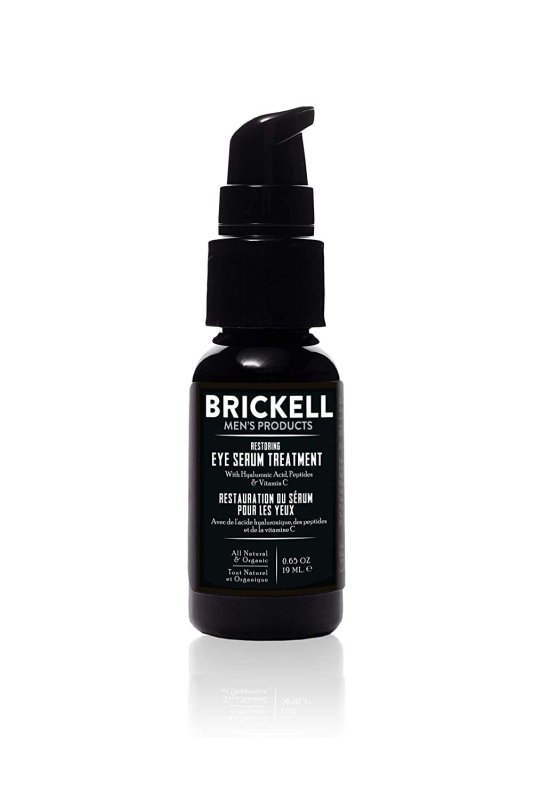 BRICKELL MEN'S RESTORING EYE SERUM - 19 ML