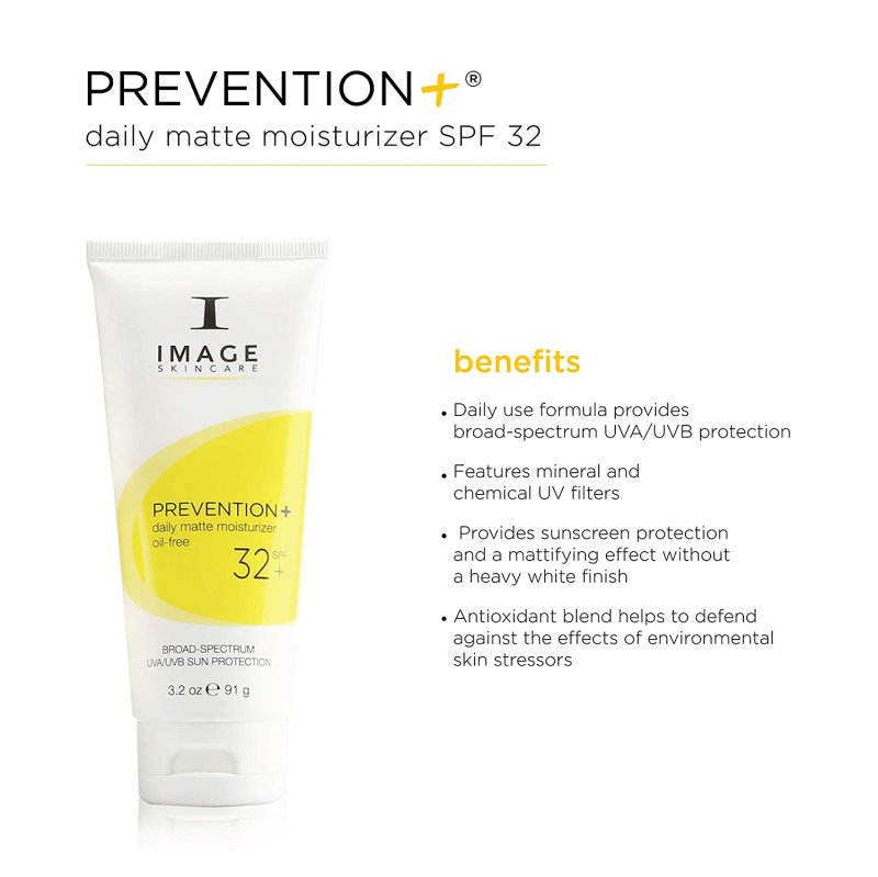 IMAGE SKINCARE PREVENTION DAILY MATTE MOISTURIZER - 91 G