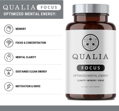QUALIA FOCUS BRAIN BOOSTER SUPPLEMENT - 40 TABLET
