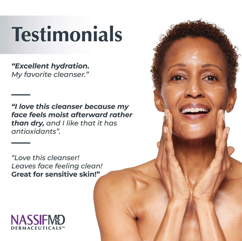 NASSIFMD PURE HYDRATION FACIAL CLEANSER - 720 ML
