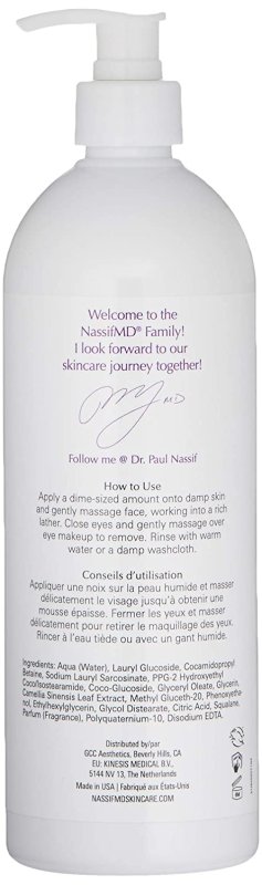 NASSIFMD PURE HYDRATION FACIAL CLEANSER - 720 ML