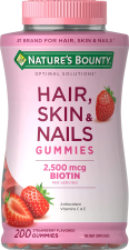 NATURE'S BOUNTY HAIR SKIN AND NAILS - 200 GUMMIES