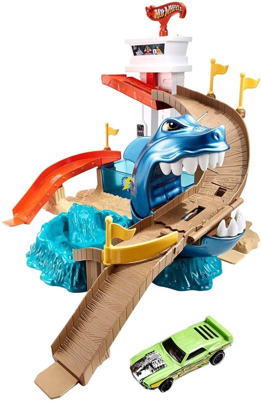 HOT WHEELS COLOR SHIFTERS SHARKPORT SHOWDOWN