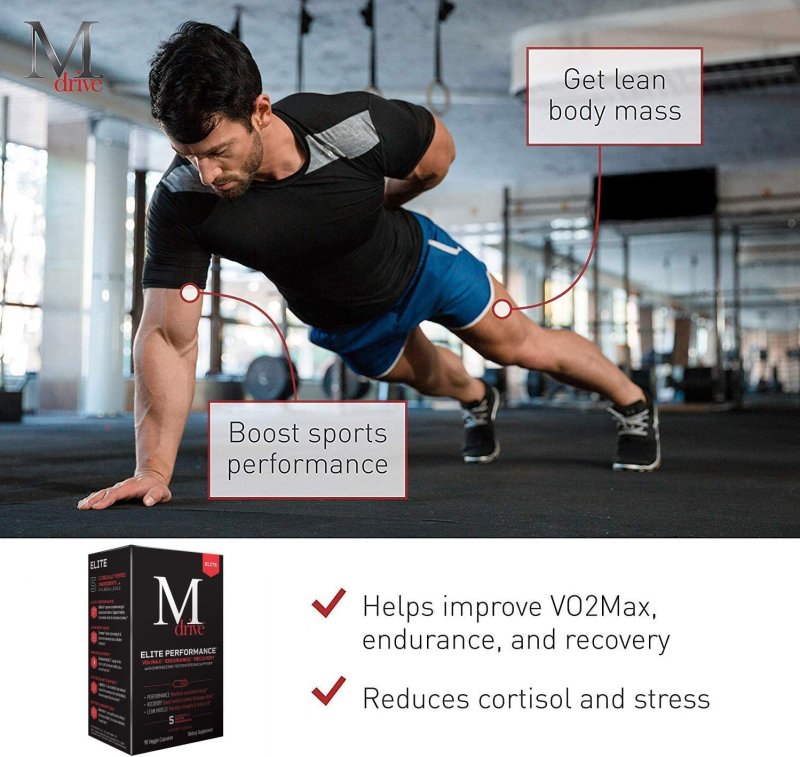 MDRIVE STORE MDRIVE ELITE TESTOSTERONE BOOSTER FOR MEN - 90 TABLET