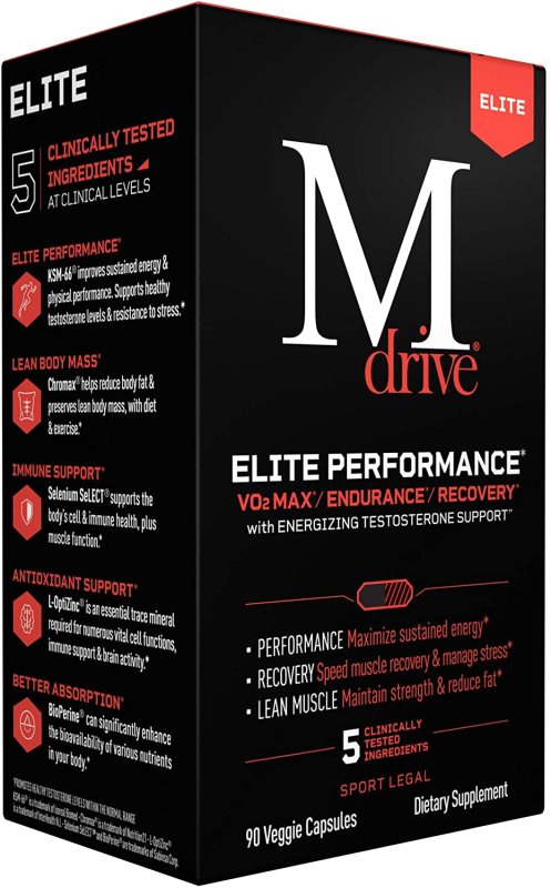 MDRIVE STORE MDRIVE ELITE TESTOSTERONE BOOSTER FOR MEN - 90 TABLET