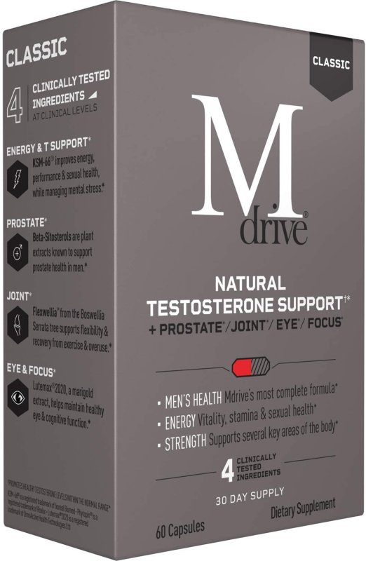 MDRIVE NATURAL TESTERONE SUPPORT - 60 TABLET