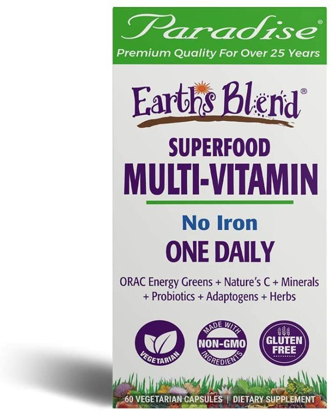 PARADISE HERBS SUPERFOOD MULTIVITAMIN - 60 TABLET