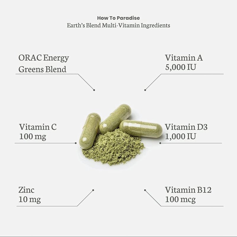 PARADISE HERBS SUPERFOOD MULTIVITAMIN - 60 TABLET
