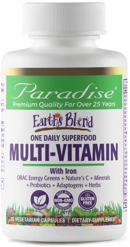 PARADISE HERBS SUPERFOOD MULTIVITAMAN - 30 TABLET