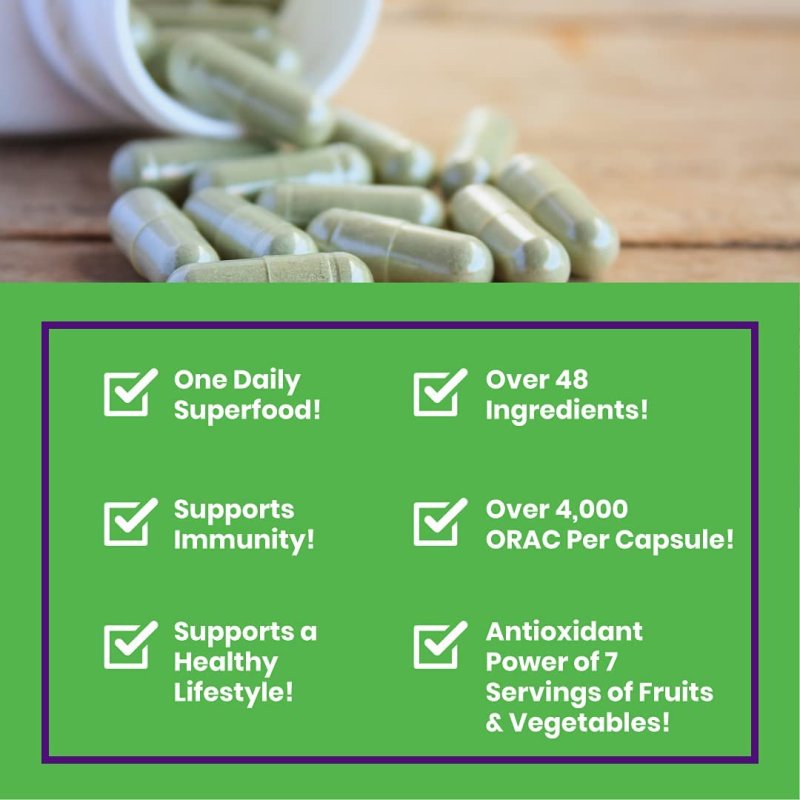 PARADISE HERBS SUPERFOOD MULTIVITAMAN - 30 TABLET