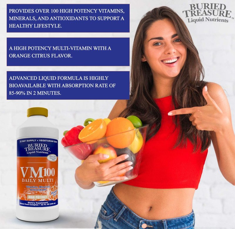 BURIED TREASURE VM100 DAILYU MULTI - 946 ML