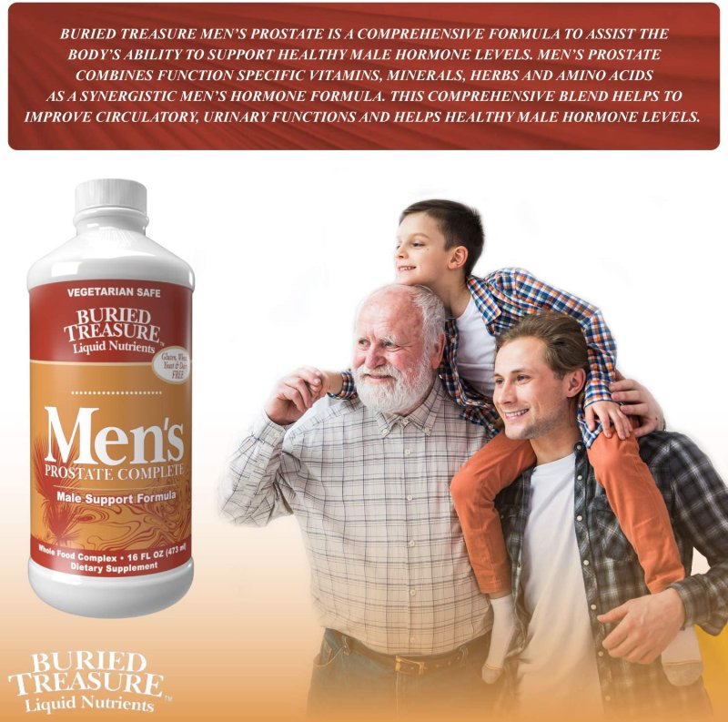 BURIED TREASURE MEN'S PROSTATE COMPLETE - 473 ML
