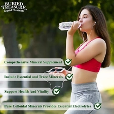 BURIED TREASURE PURE COLLOIDAL MINERALS - 946 ML