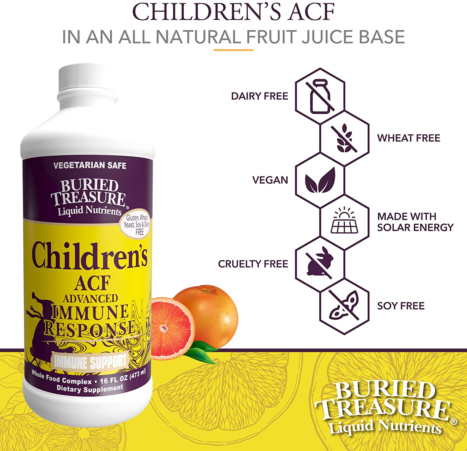 BURIED TRESURE CHILDRENS ACF - 473 ML