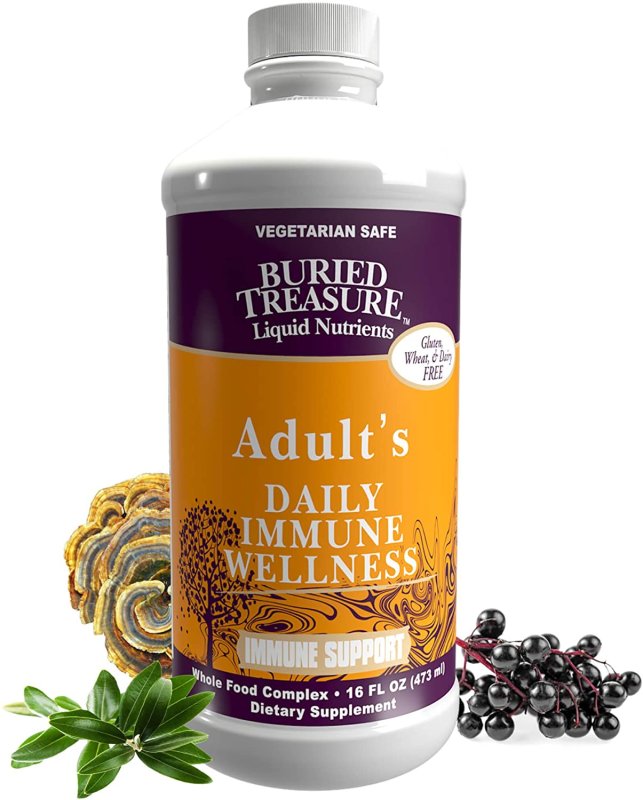 BURIED TREASURE ADULT DAILY IMMUNE WELLNESS - 473 ML