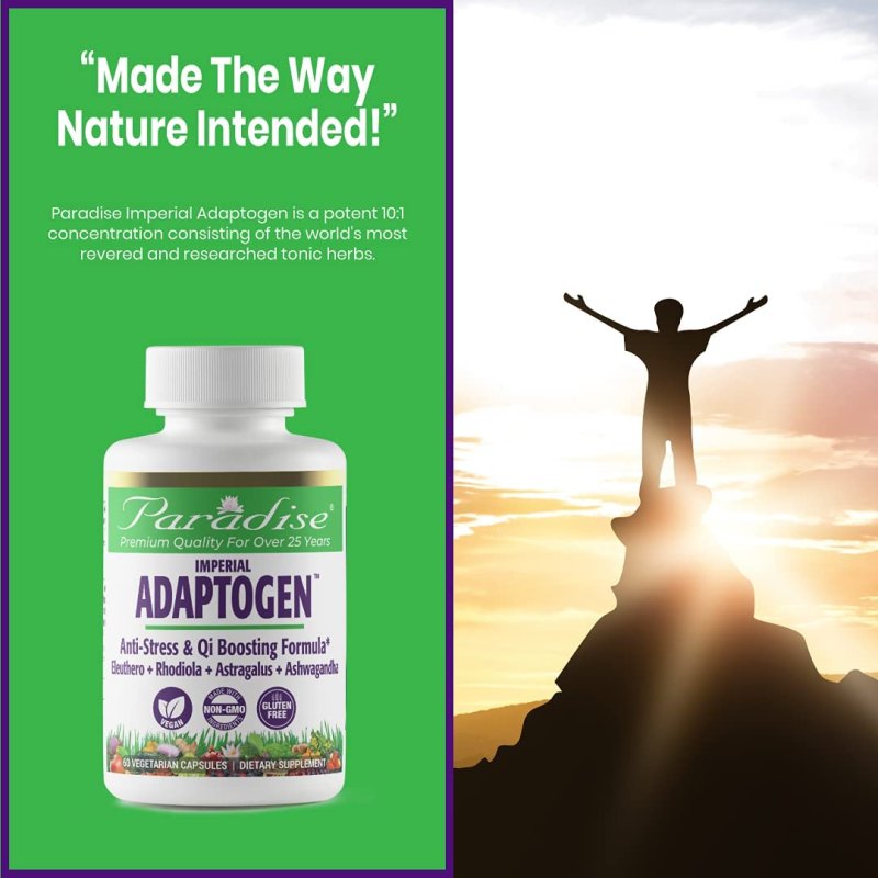 PARADISE HERBS ADAPTOGEN - 60 TABLET