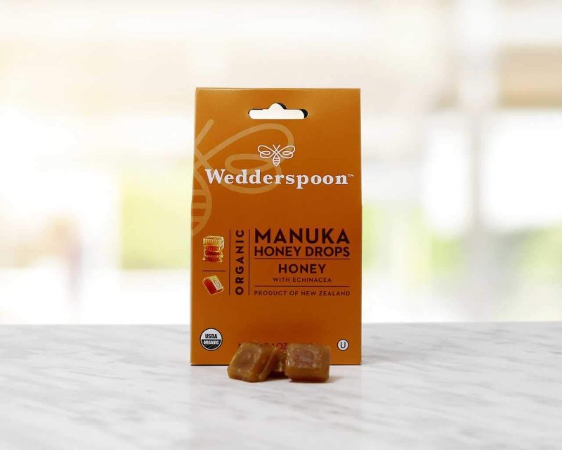 WEDDERSPOON ORGANIC MANUKA HONEY DROPS - 120 G
