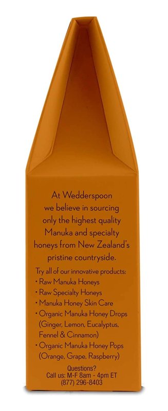 WEDDERSPOON ORGANIC MANUKA HONEY DROPS - 120 G
