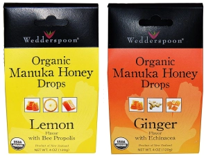 WEDDERSPOON ORGANIC MANUKA HONEY DROPS - 2 PACK