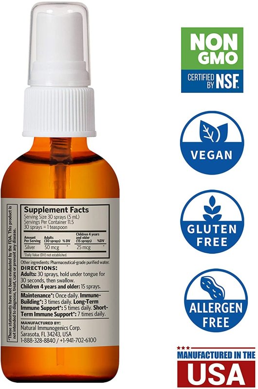 SOVEREIGN SILVER BIO-ACTIVE SILVER HYDROSOL - 59 ML