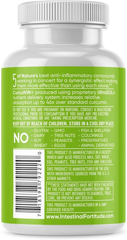 INTESTINAL FORTITUDE ANTI INFLAMMATORY - 90 TABLET