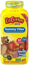 LIL CRITTERS GUMMY VITES - 300 GUMMIES