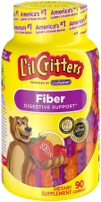 L'IL CRITTERS KIDS FIBER - 90 GUMMIES