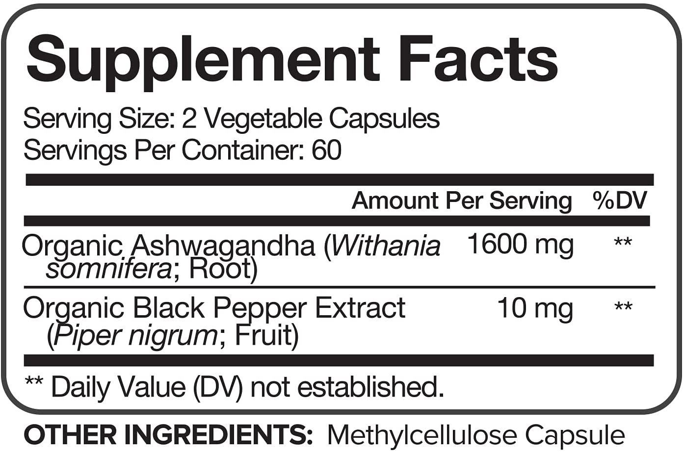 NUTRIVEIN ASHWAGANDHA - 120 TABLET