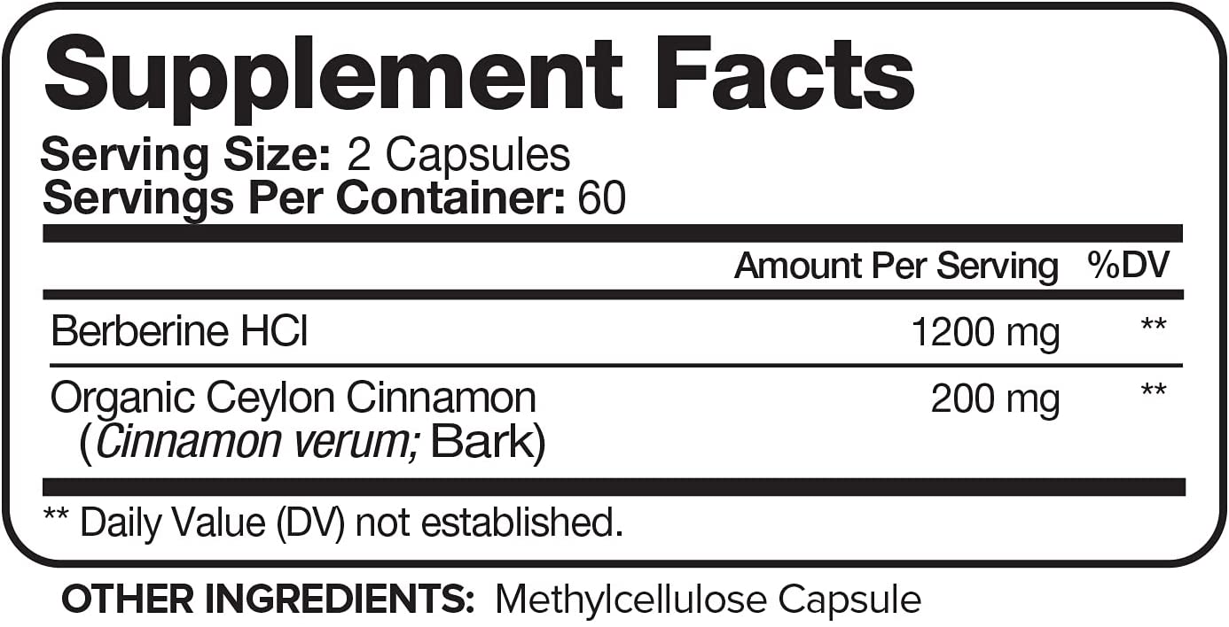 NUTRIVEIN BERBERINE - 120 TABLET