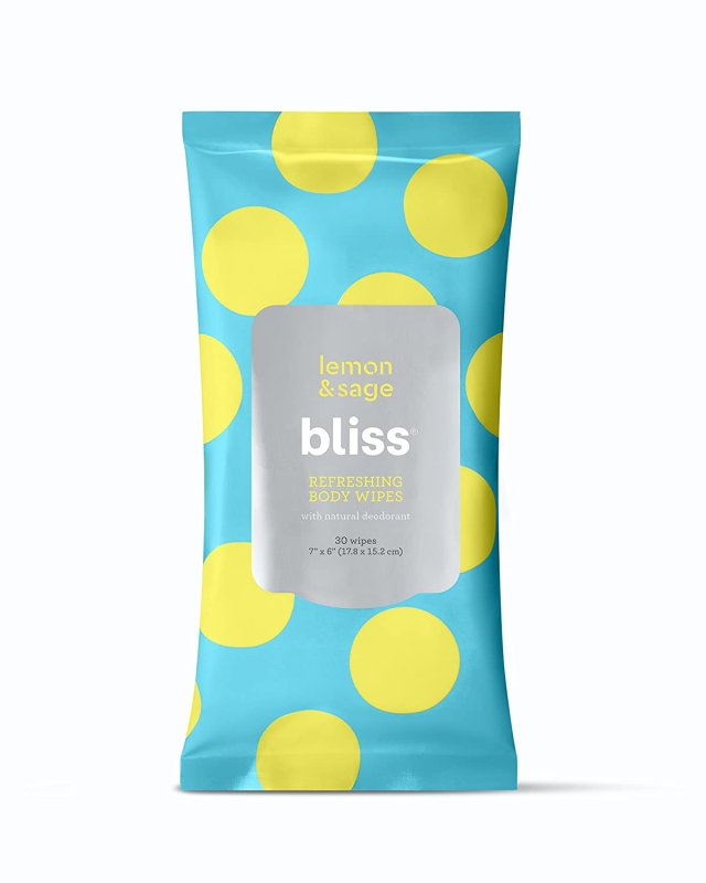 BLISS REFRESHING BODY WIPES - 30 CT