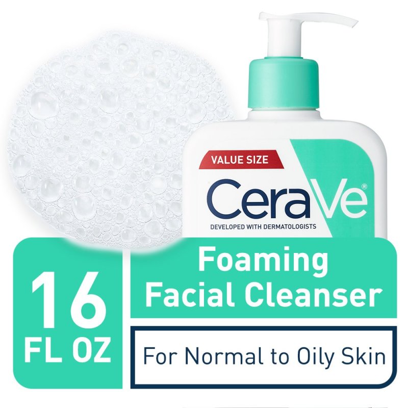 CERAVE FOAMING FACIAL CLEANSER - 473 ML