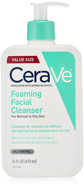 CERAVE FOAMING FACIAL CLEANSER - 473 ML