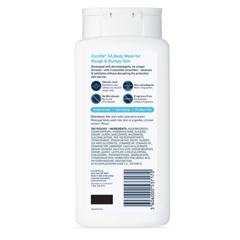 CERAVE BODY WASH - 296 ML