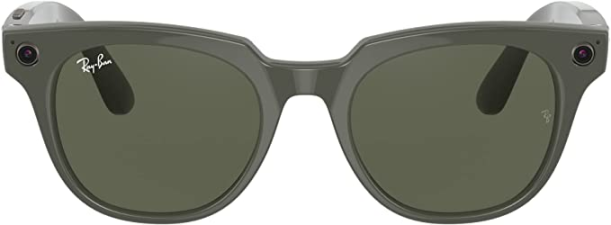 RAY-BAN METEOR SHINY OLIVE TRANSITIONS G-15 GREEN