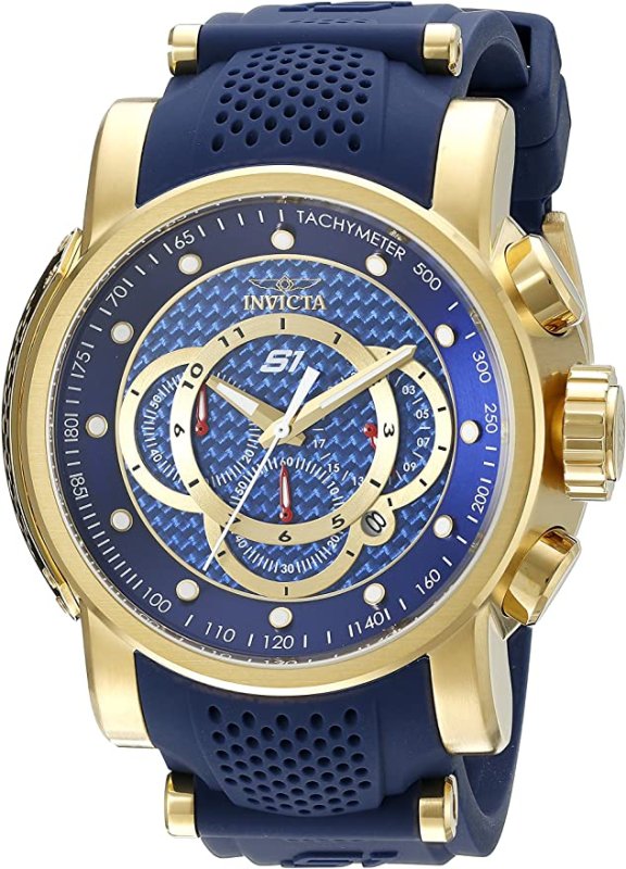 INVICTA MEN'S 19330 S1 RALLY ANALOG DISPLAY QUARTZ BLUE WATCH